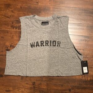 Spiritual Gangster Gray Warrior Muscle Tee